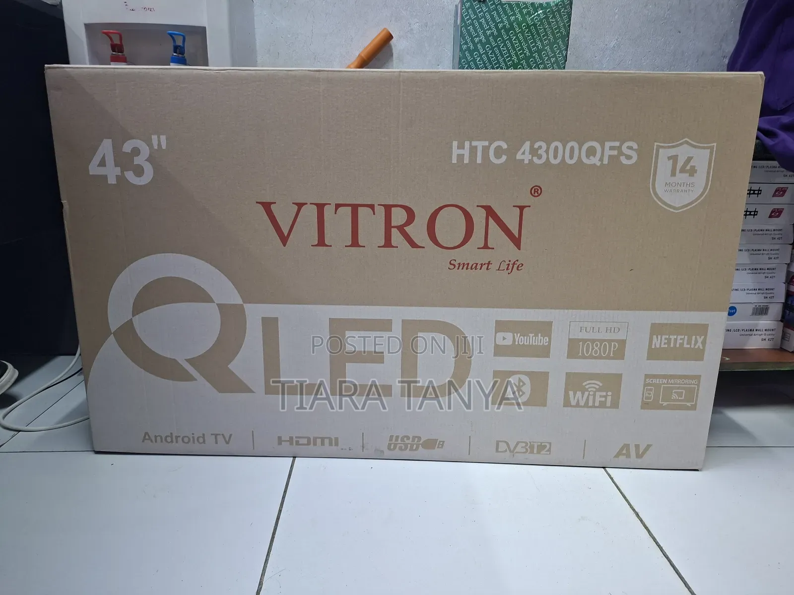 Vitron 43 Inch Qled Smart Tv