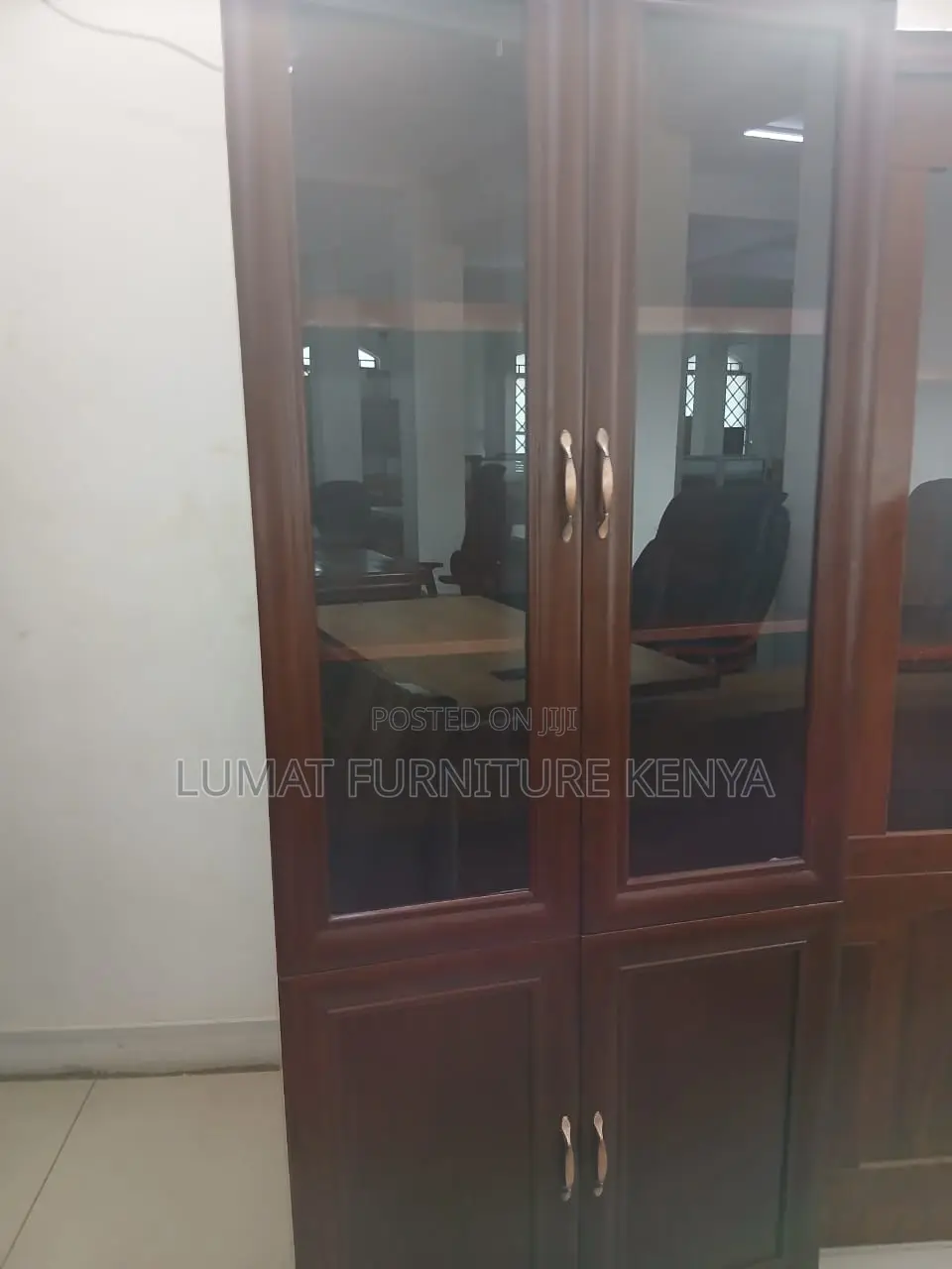 Mahogany Office Storage Cabine