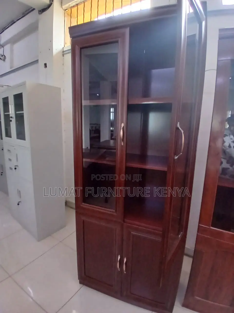 Mahogany Office Storage Cabine