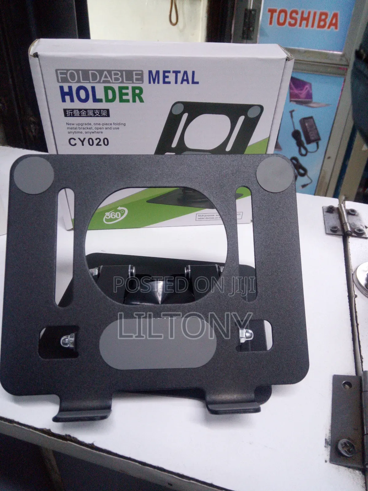 Tablet Foldable Metal Holder