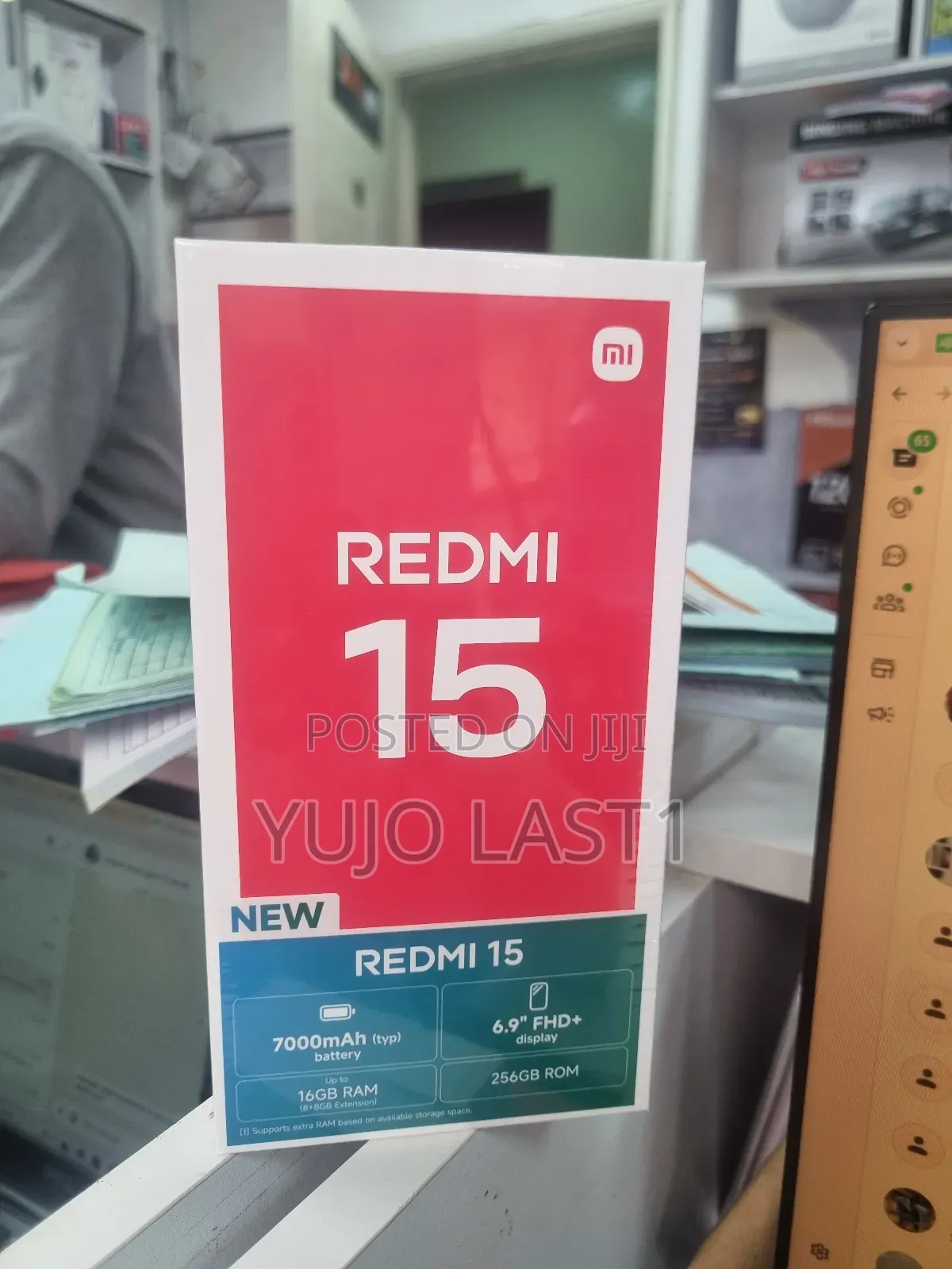 New Xiaomi Redmi 15 128 GB Red