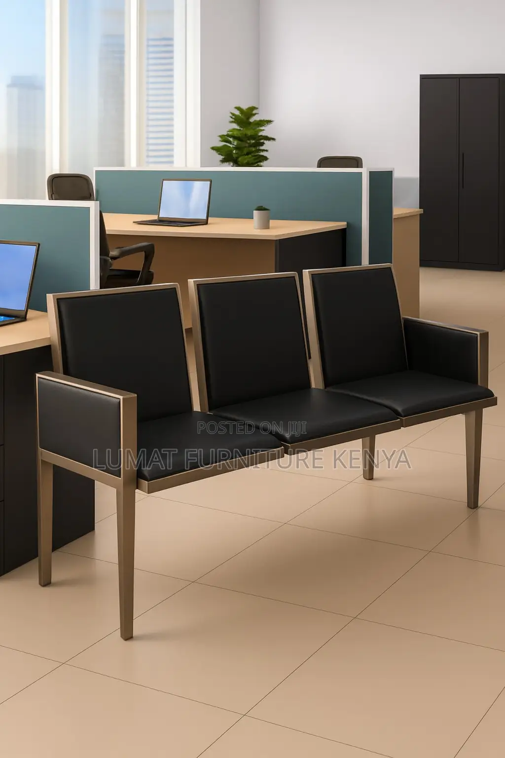 Trio Reception Bench
