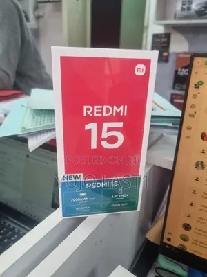 New Xiaomi Redmi 15 256 GB Black