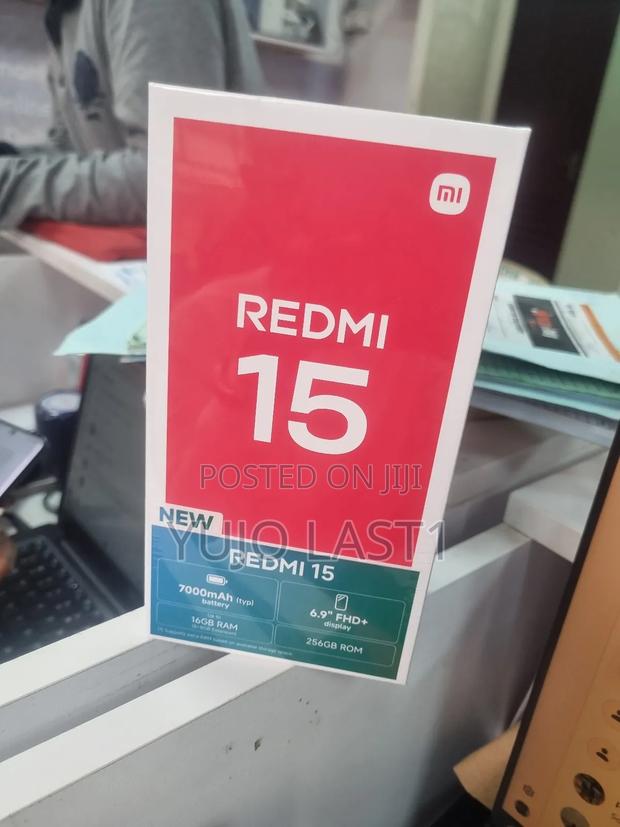 New Xiaomi Redmi 15 256 GB Black - thumbnail 4
