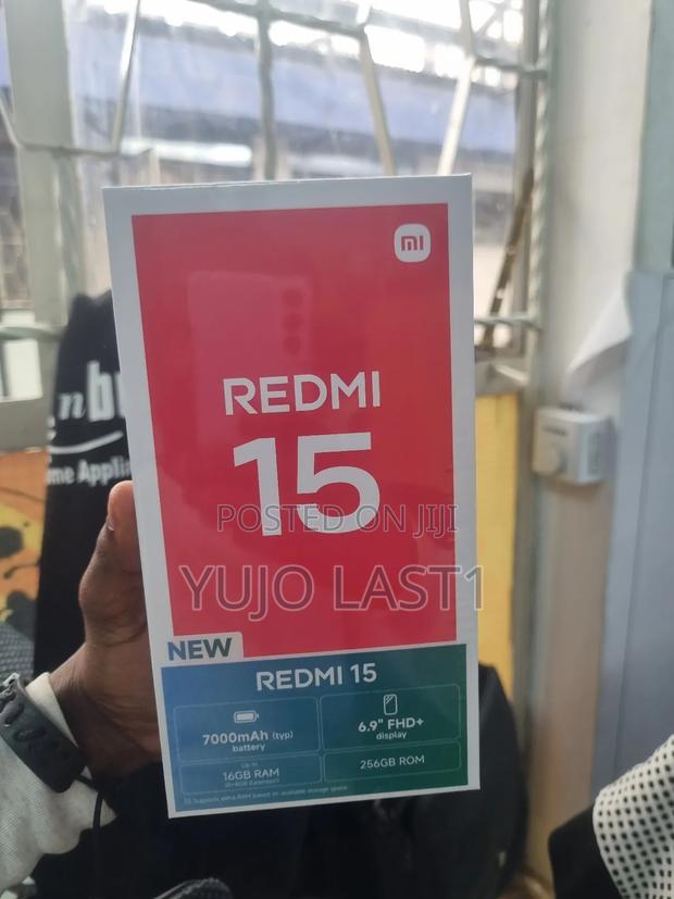 New Xiaomi Redmi 15 256 GB Black - thumbnail 5