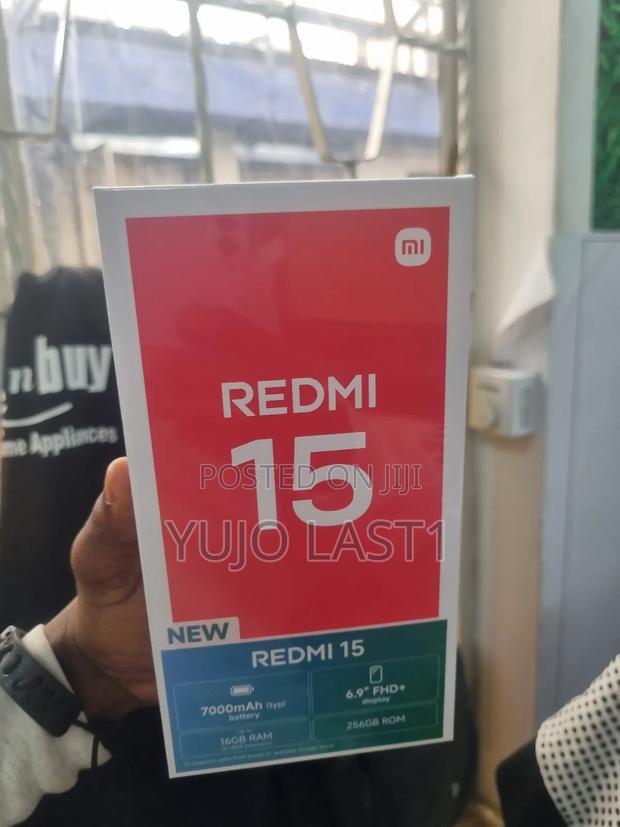 New Xiaomi Redmi 15 256 GB Black - thumbnail 7