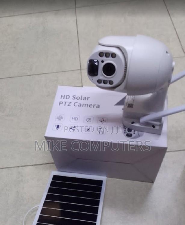 Ubox Solar Powered 4g GSM PTZ 360 Camera - main view