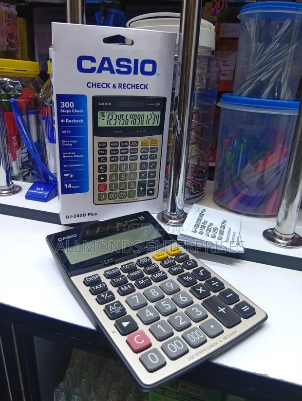 Casio Calculator Dj-240 Plus (14digits) - thumbnail 5