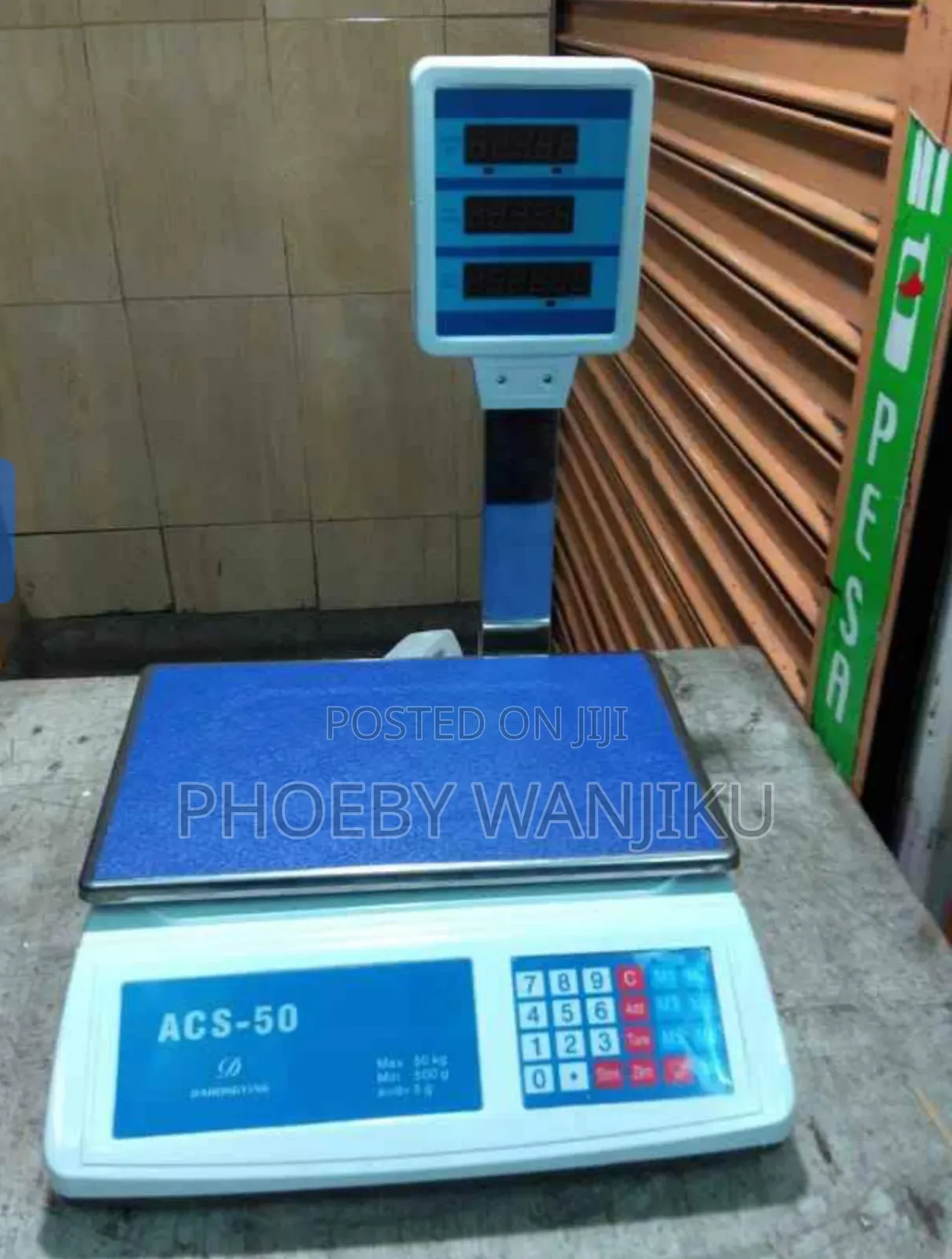 Digital Weighing Scale/Acs 50kgs Weighing Scale