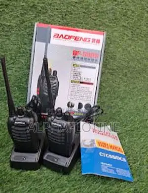 Baofeng Bf-888s Walkie Talkie Pairs Range 3-5km