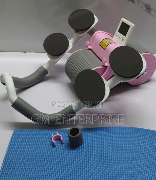 *4 Elbow Pad Automatic Rebound Healthy Abdominal Wheel