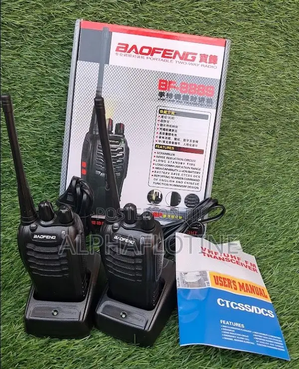 Walkie Talkie 3-5 Range Baofen Bf-888s