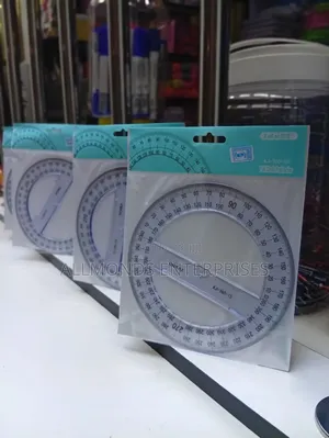 360 Degres Clear Protractor