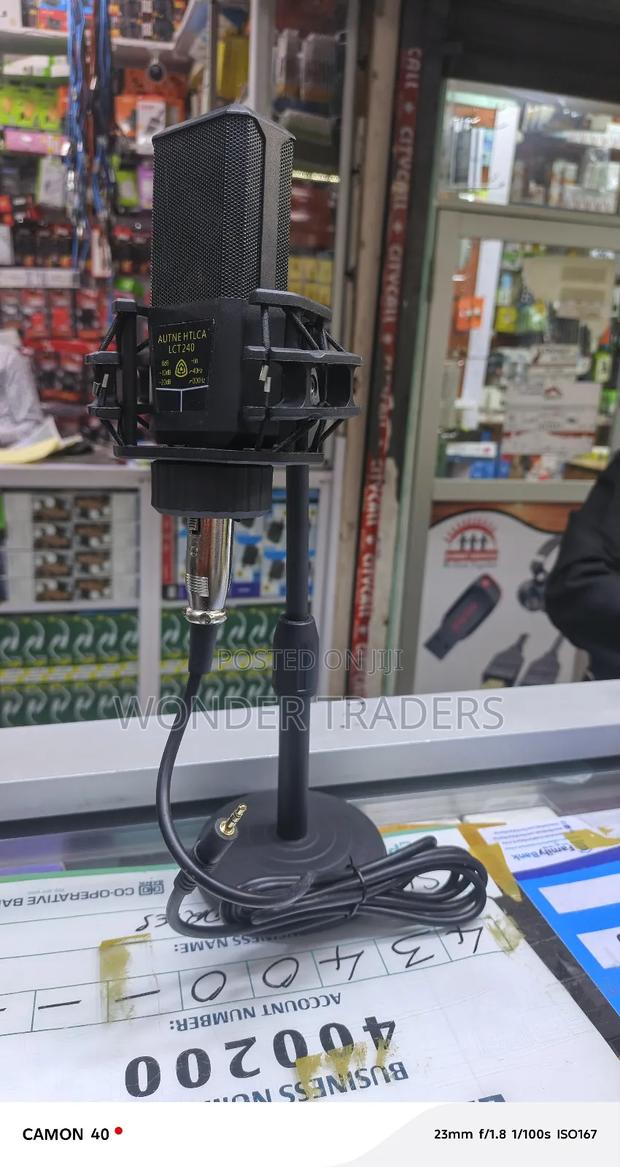 Computer Microphone With Stand - main view