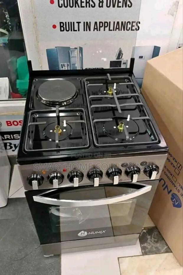 Nunix 60×60 3+1 Freestanding Cooker With Electric Oven