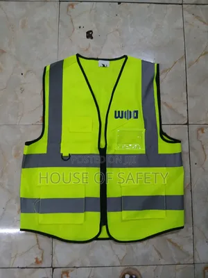 On Site Reflectors Vest In Luminous Green