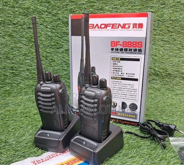 A Pair Walkie Talkie Baofeng Bf-888s