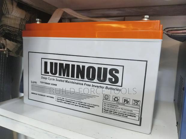 Luminous Deep Cycle Sealed Solar Battery - main view