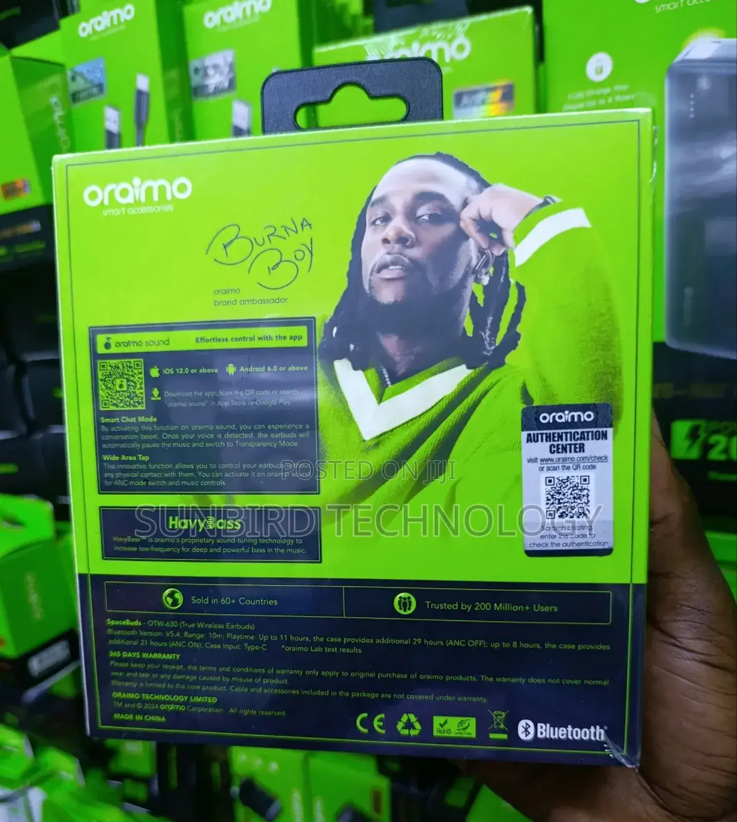 Otw-630 Spacebuds 50db Hybrid Noise Cancelling(Anc)