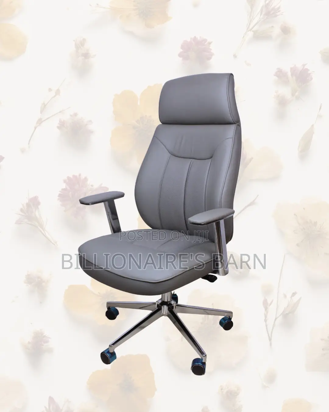 Stylish Office Steel Executive Leather | Nairobi Delivery Guaranteed