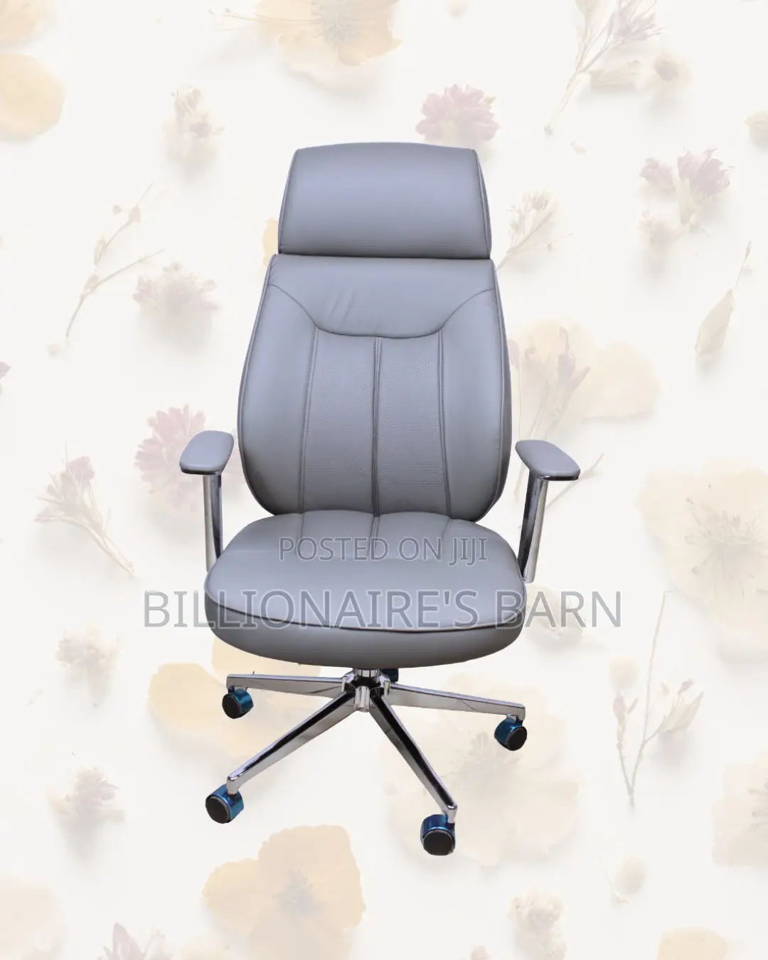 Stylish Office Steel Executive Leather | Nairobi Delivery Guaranteed