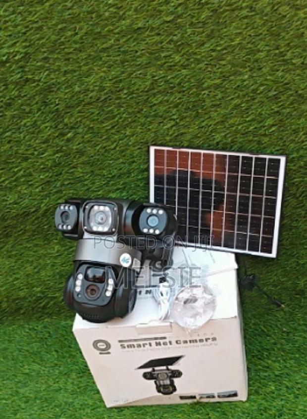 4g Solar Dual Lens Security Camera- 4g Solar Dual Lens Security Camera - main view