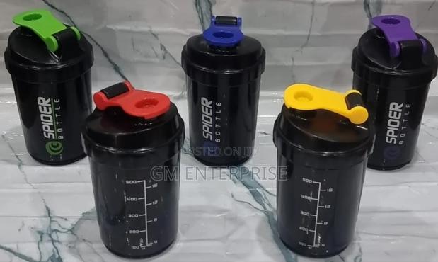 * Spider Bottle Cocktail or Protein Shaker
