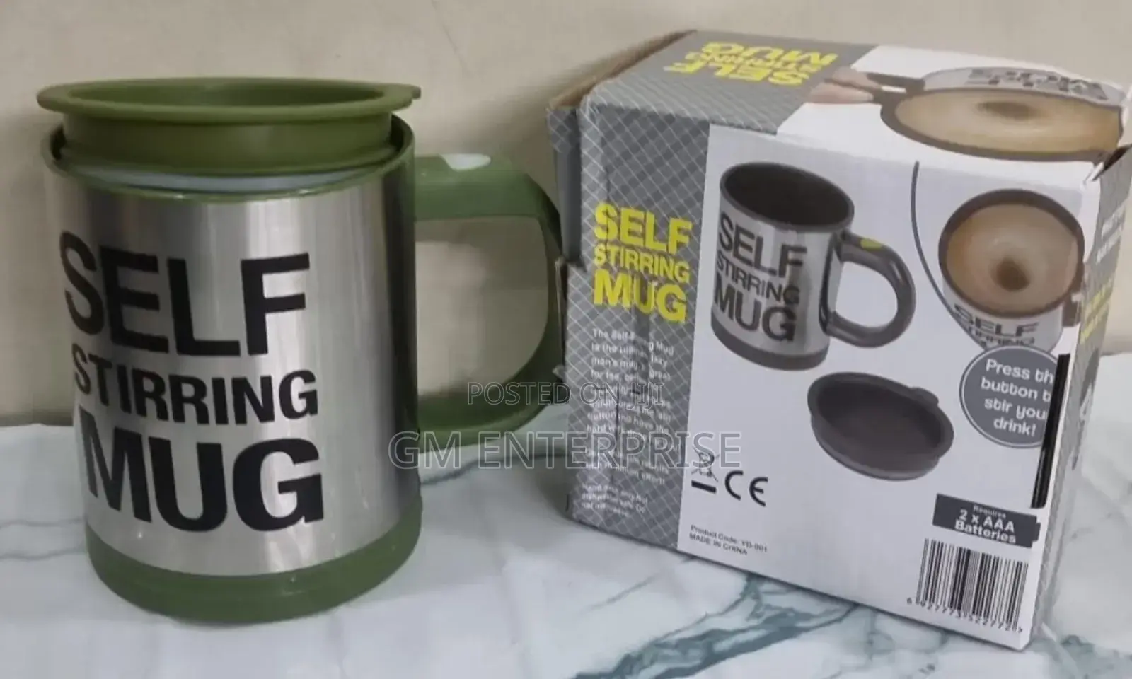 *Self Stirring Mug Battery Operated