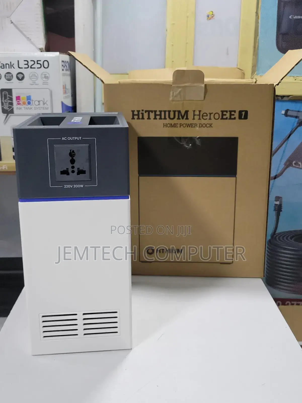 Portable Powerbank Station Solar Power Hithium 3 in 1 Inverter