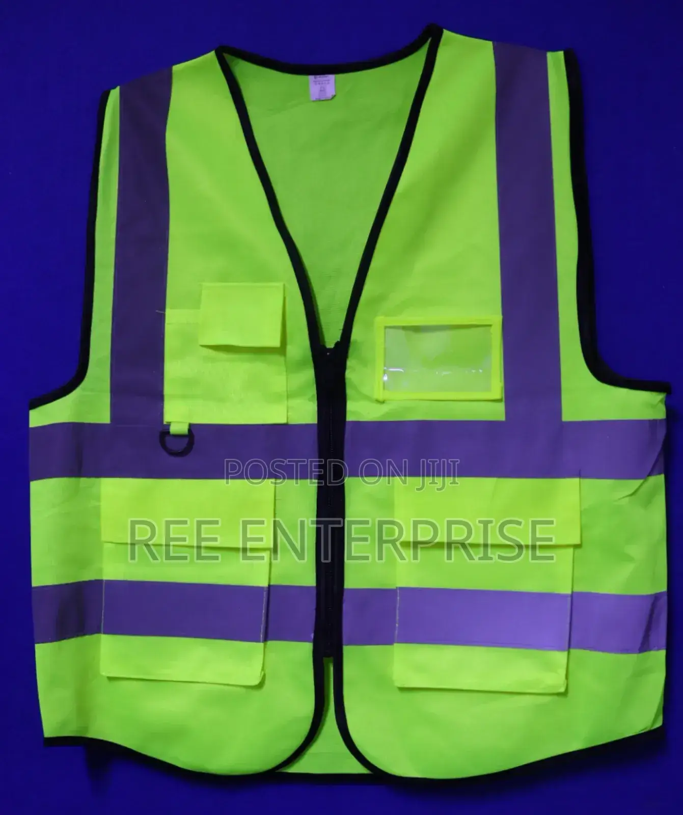 Heavy Executive Reflector Jacket With Pocket