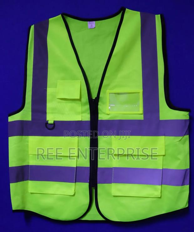 Heavy Executive Reflector Jacket With Pocket