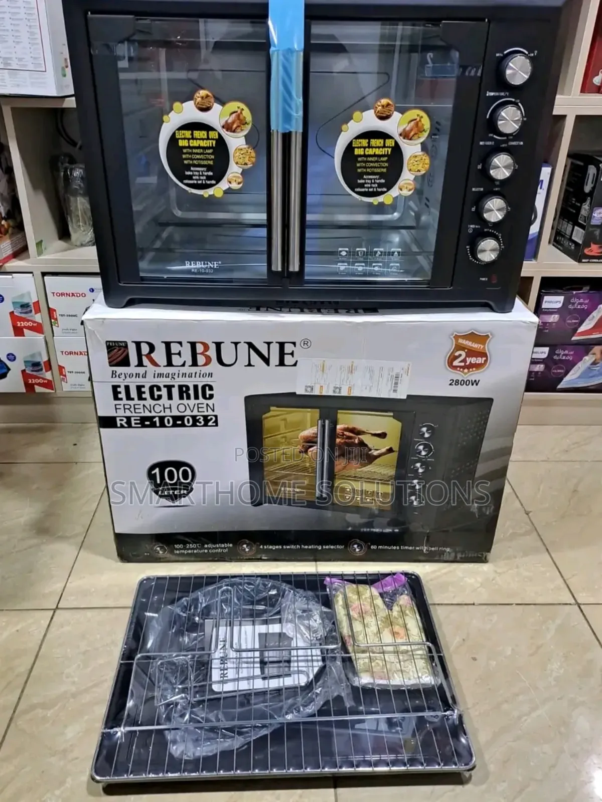 Rebune Commercial Double Door Oven