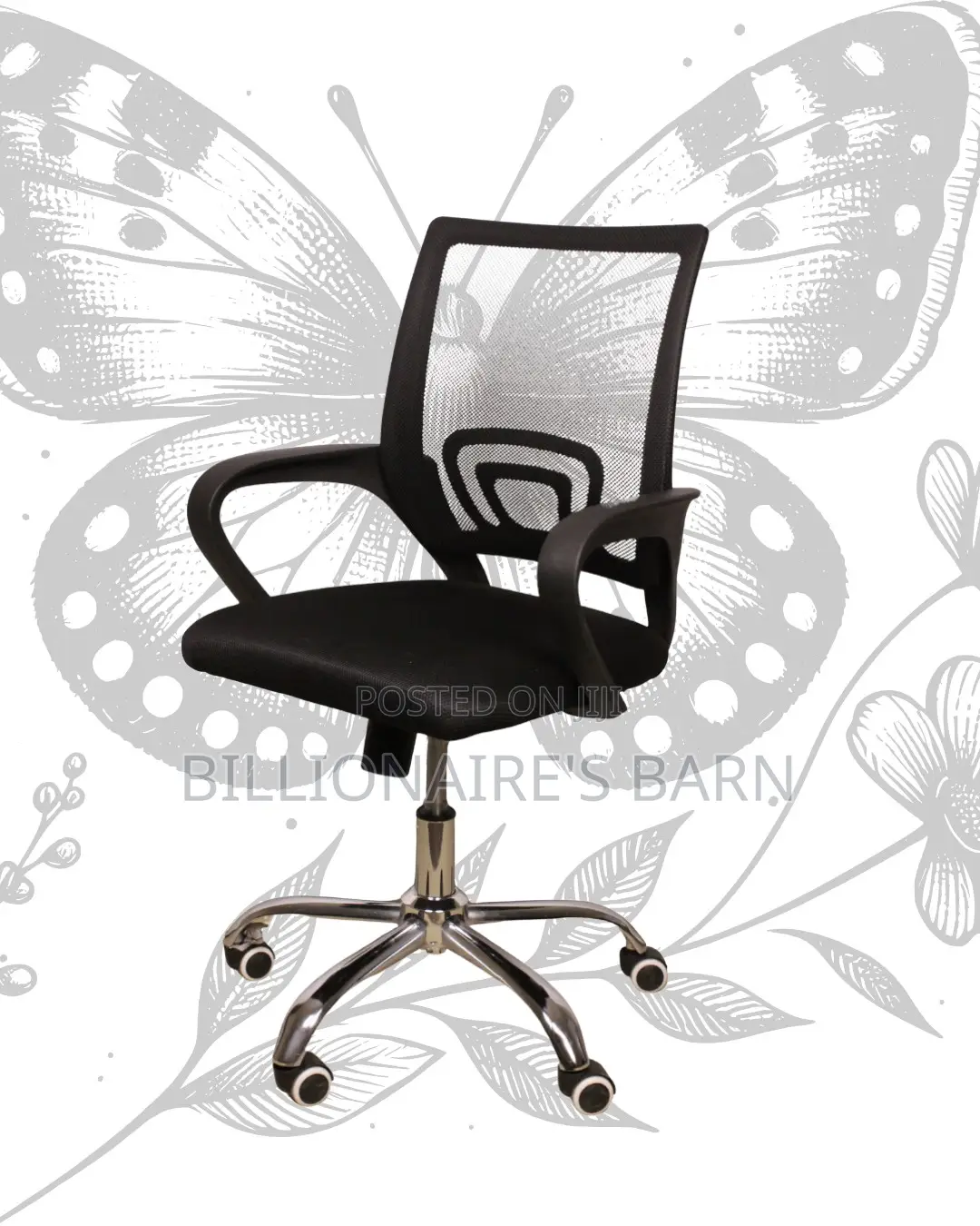 Swivel (Orthopedic) Secretarial Office Mesh | Nairobi Delivery