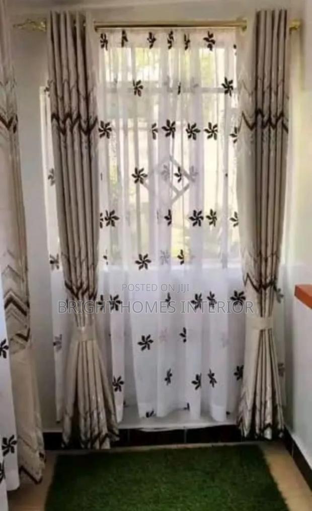 Curtain Beautiful Light Brown Curtain