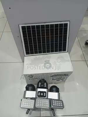 V380 Pro Triple Lens Eyes Solar Camera 4g PTZ Smart Motion Detection