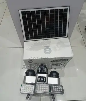 V380 Pro Outdoor 4g Triple Solar CCTV Camera With 2 Way Talk
