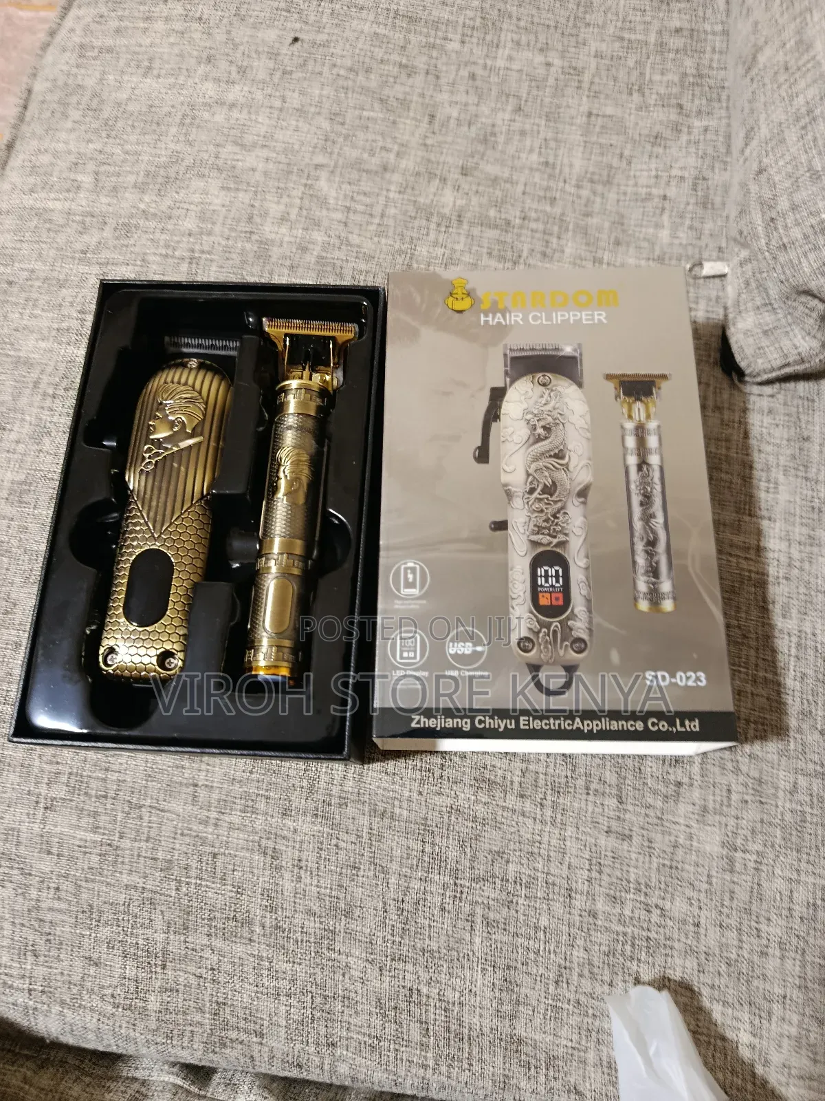 Stardom 2 in 1 Baby Hair Trimmer Rechargeable Shaver