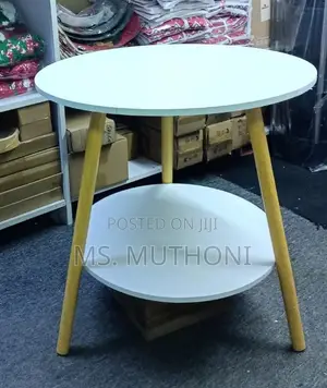 Nordic Style Round Double Layer Coffee Table*