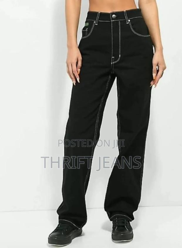 Black Mom Jeans Quality - thumbnail 3