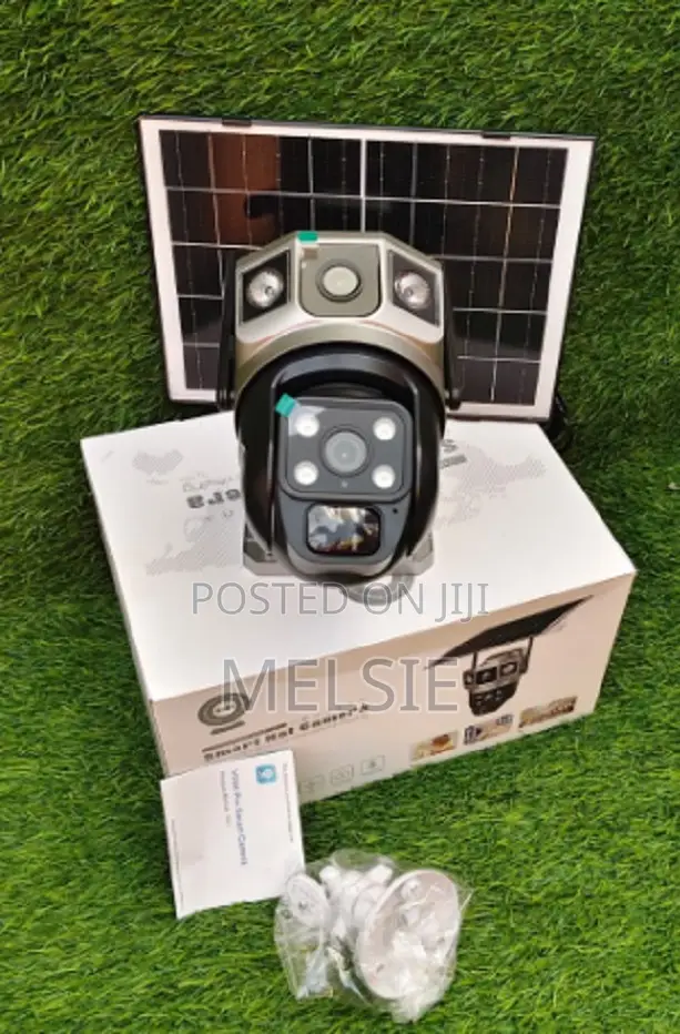 4g Solar Camera Dual Lens – 4mp CCTV 4g Security CCTV Camera
