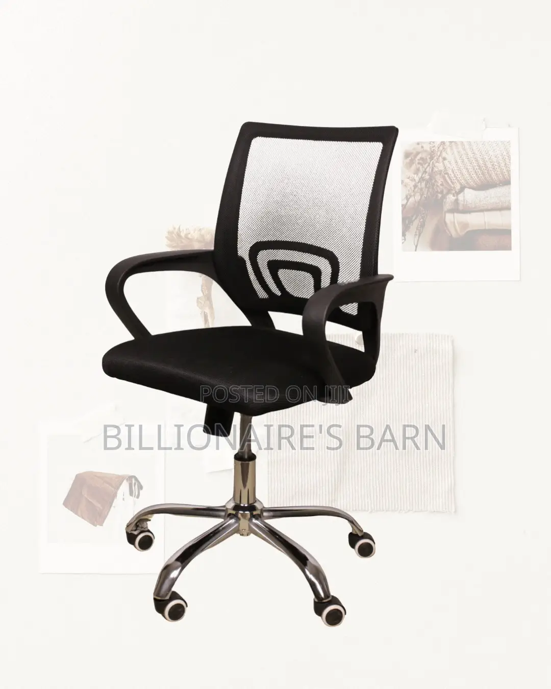 Ergonomic to Chair Secretarial Adjustable | Top Seller in Kenya