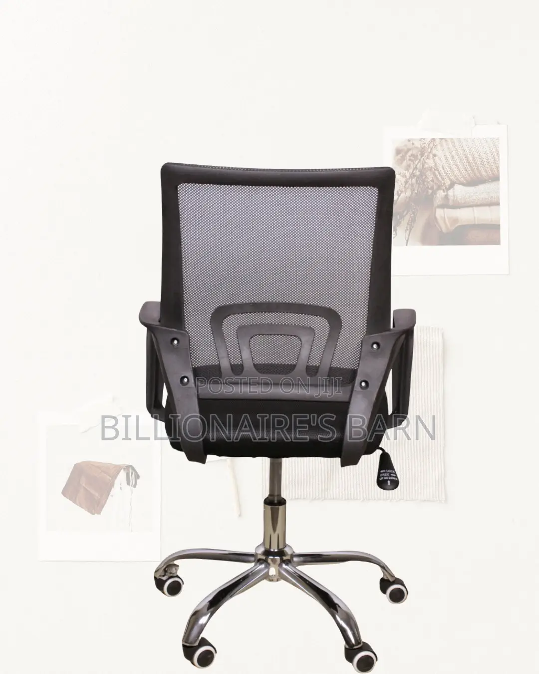 Ergonomic to Chair Secretarial Adjustable | Top Seller in Kenya