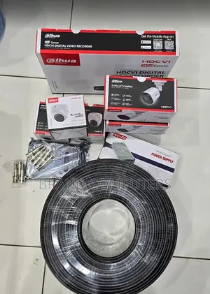4 Channel Dahua 1080p Ir CCTV Camera Package