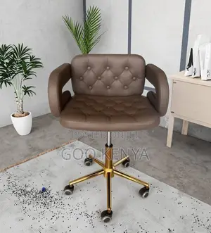 Home Counter Chair; Height-Adjustable Counter Chair for Spa Use