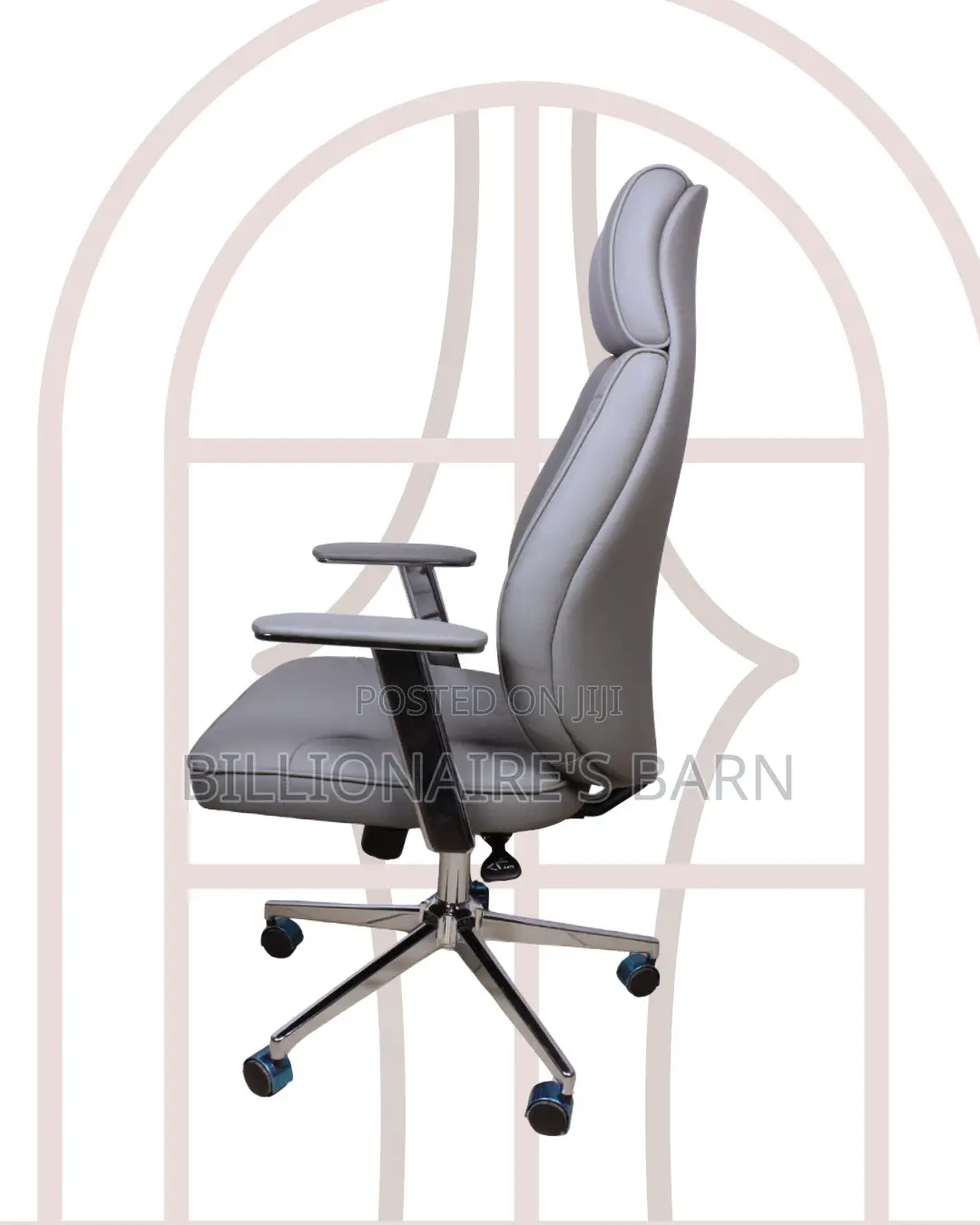 Stylish Scratch-Resistant Grey Finish Leather | Delivery Available