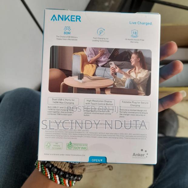 Anker Fast Charging for Four Devices 140w - thumbnail 2