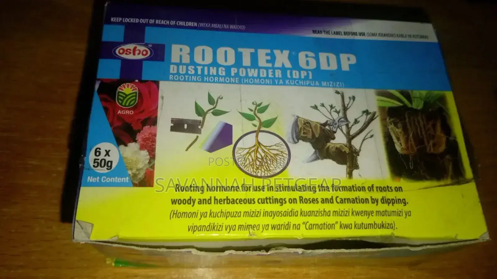 Rootex 6dp Rootex Rooting Hormone 50 Grams