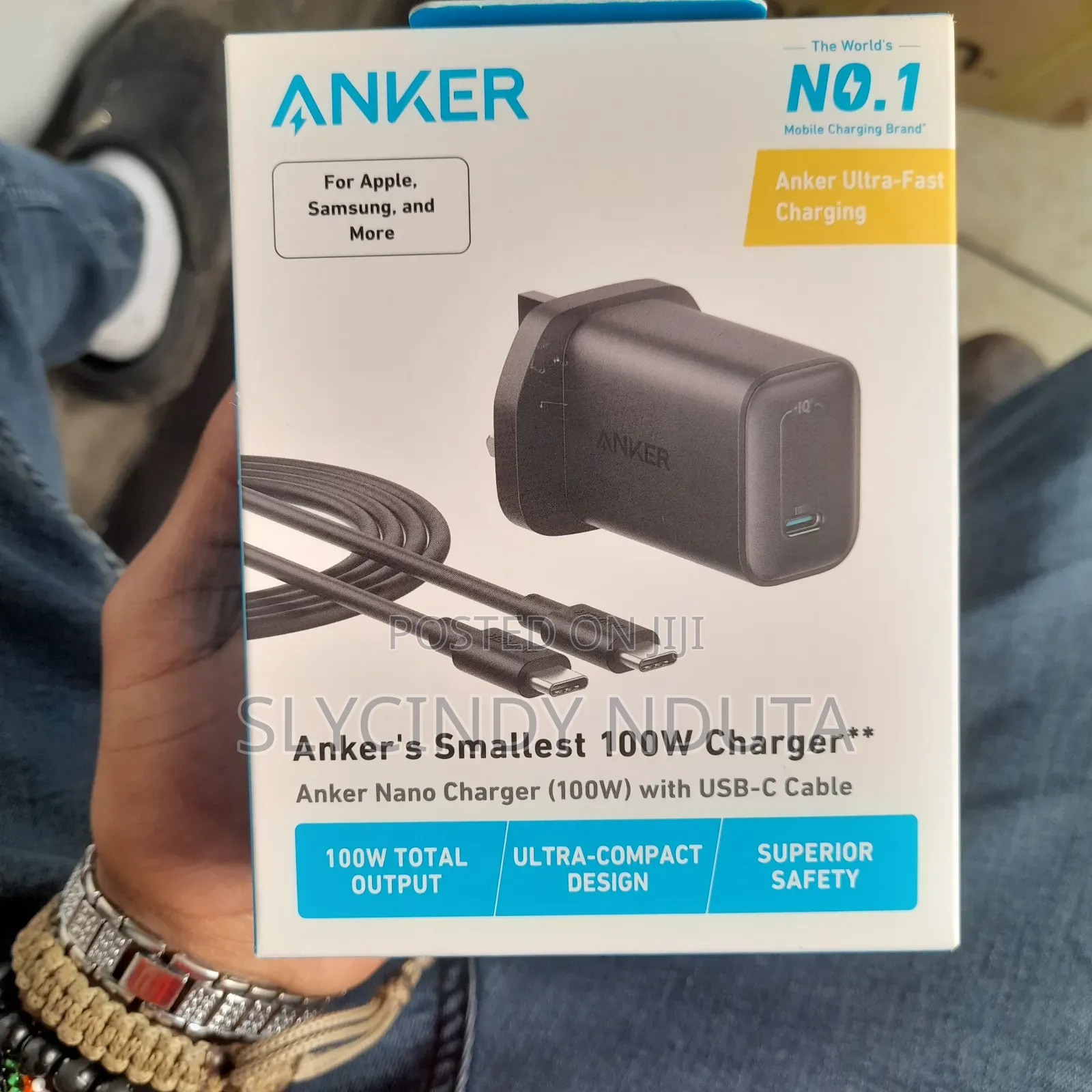 Anker's Smallest 100w Charger