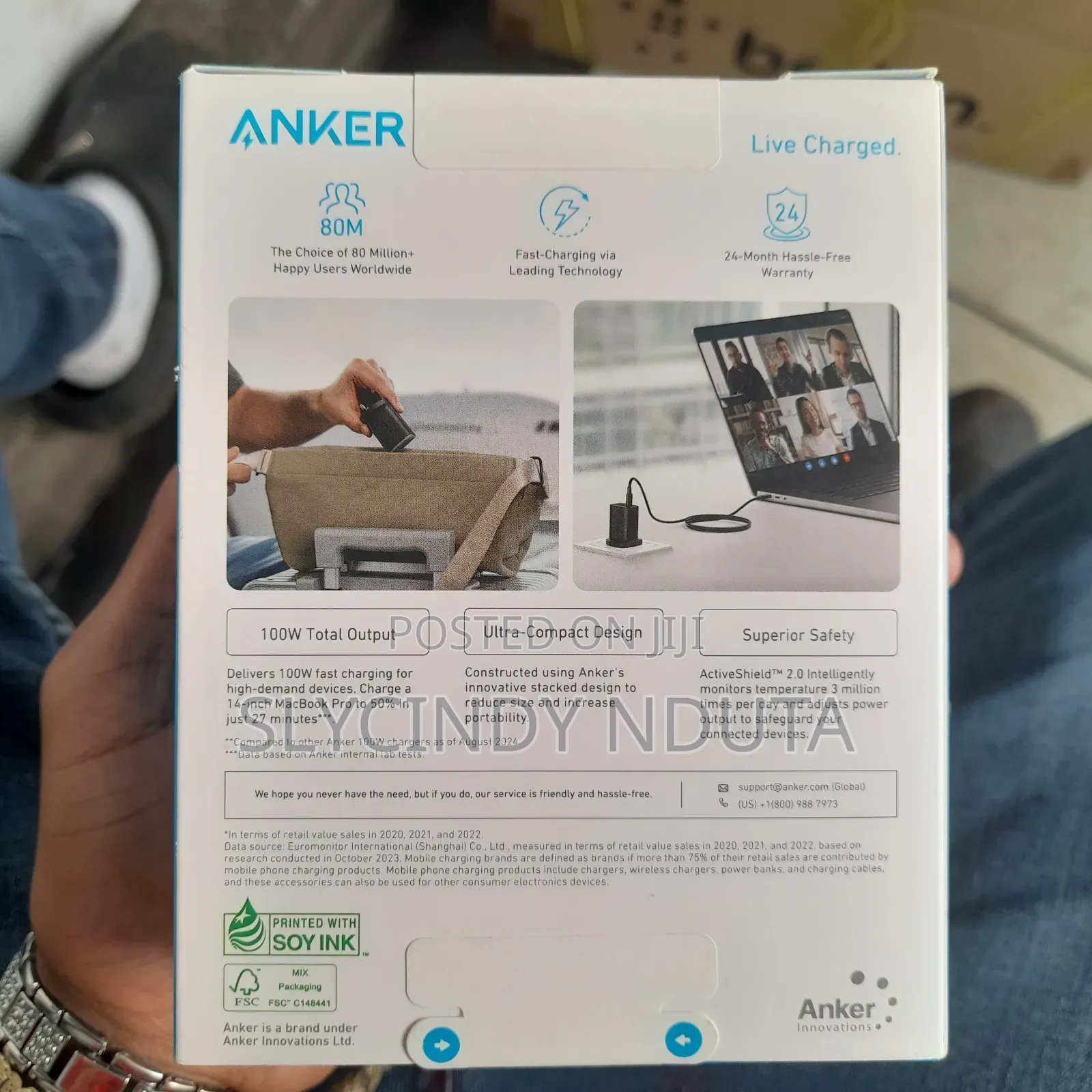 Anker's Smallest 100w Charger