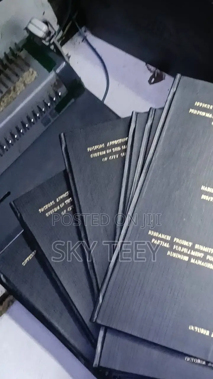 Hard Cover N Project Binding